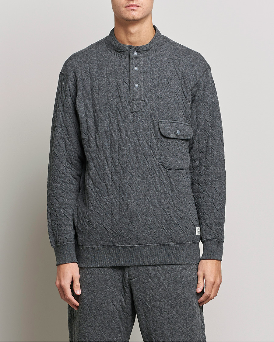 Herre | Trøjer | Snow Peak | Natural Warm Stretch Pullover Medium Grey