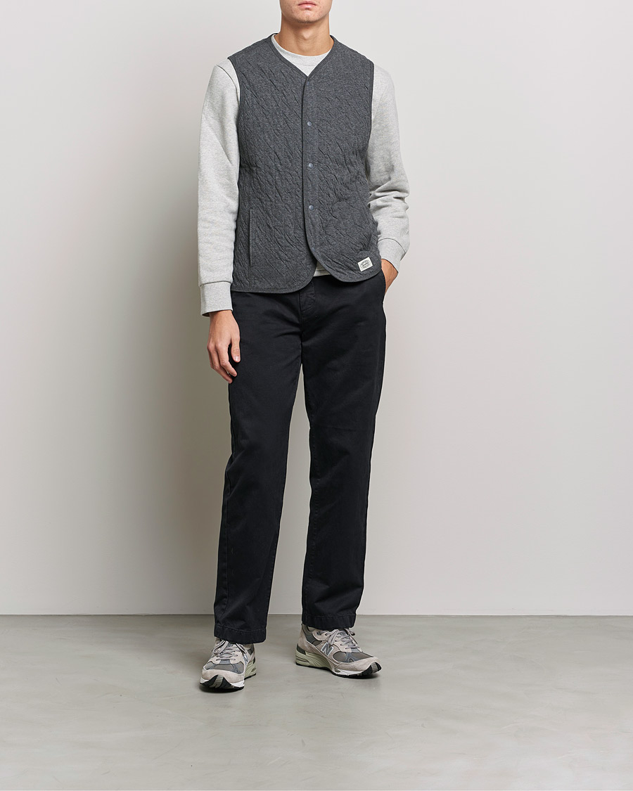 Herre | Trøjer | Snow Peak | Natural Warm Stretch Vest Medium Grey