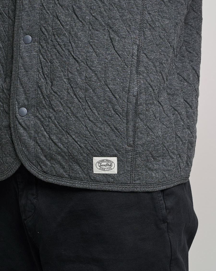 Herre | Trøjer | Snow Peak | Natural Warm Stretch Vest Medium Grey