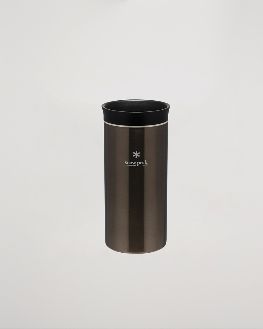 Herre | Outdoor | Snow Peak | Kanpai Thermal Bottle Dark Silver