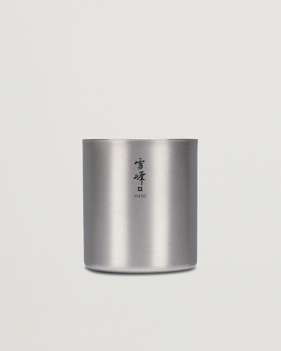 Herre | Japanese Department | Snow Peak | Double Wall Stacking Mug 450 Titanium