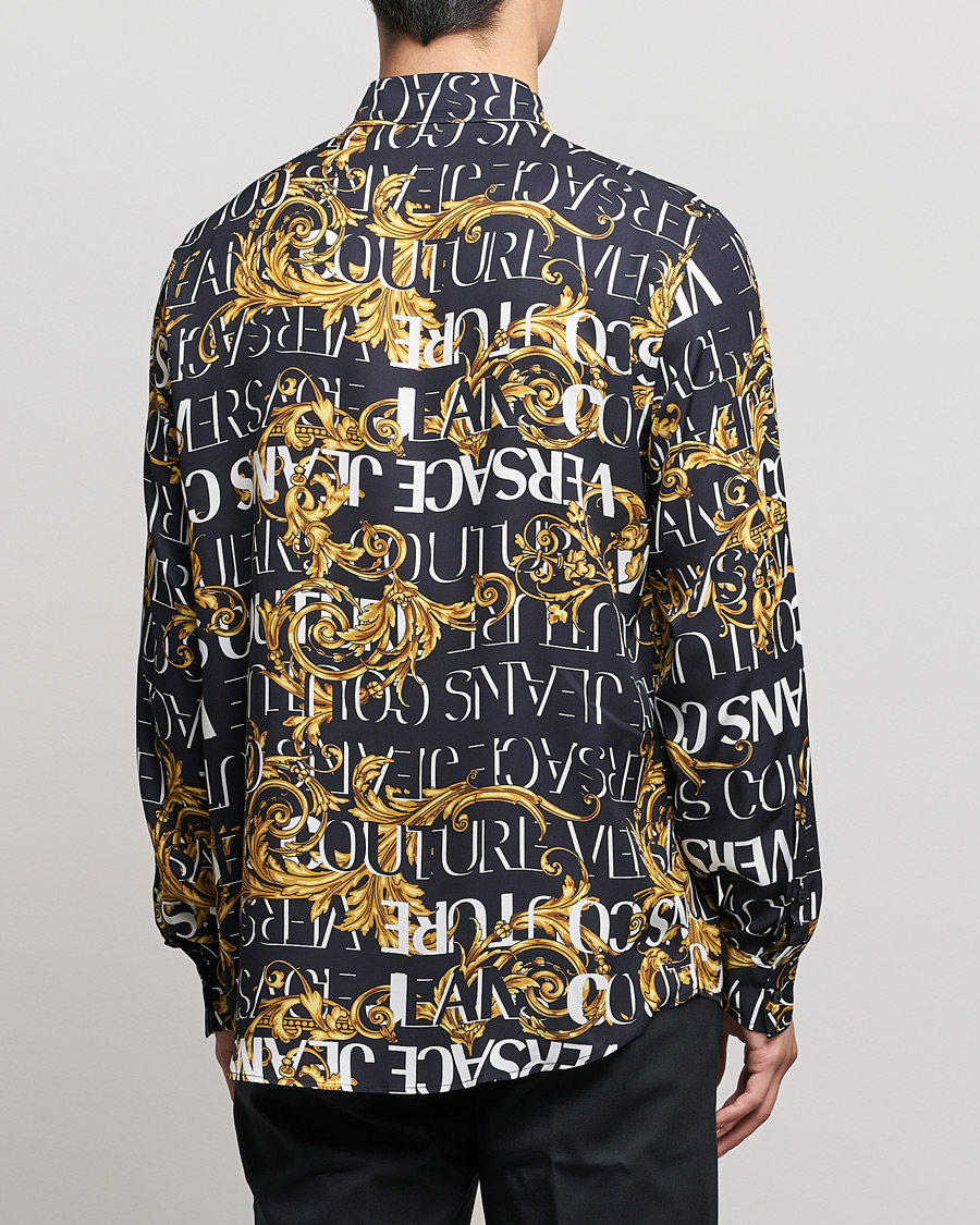 Herre | Skjorter | Versace Jeans Couture | Logo Baroque Shirt Black