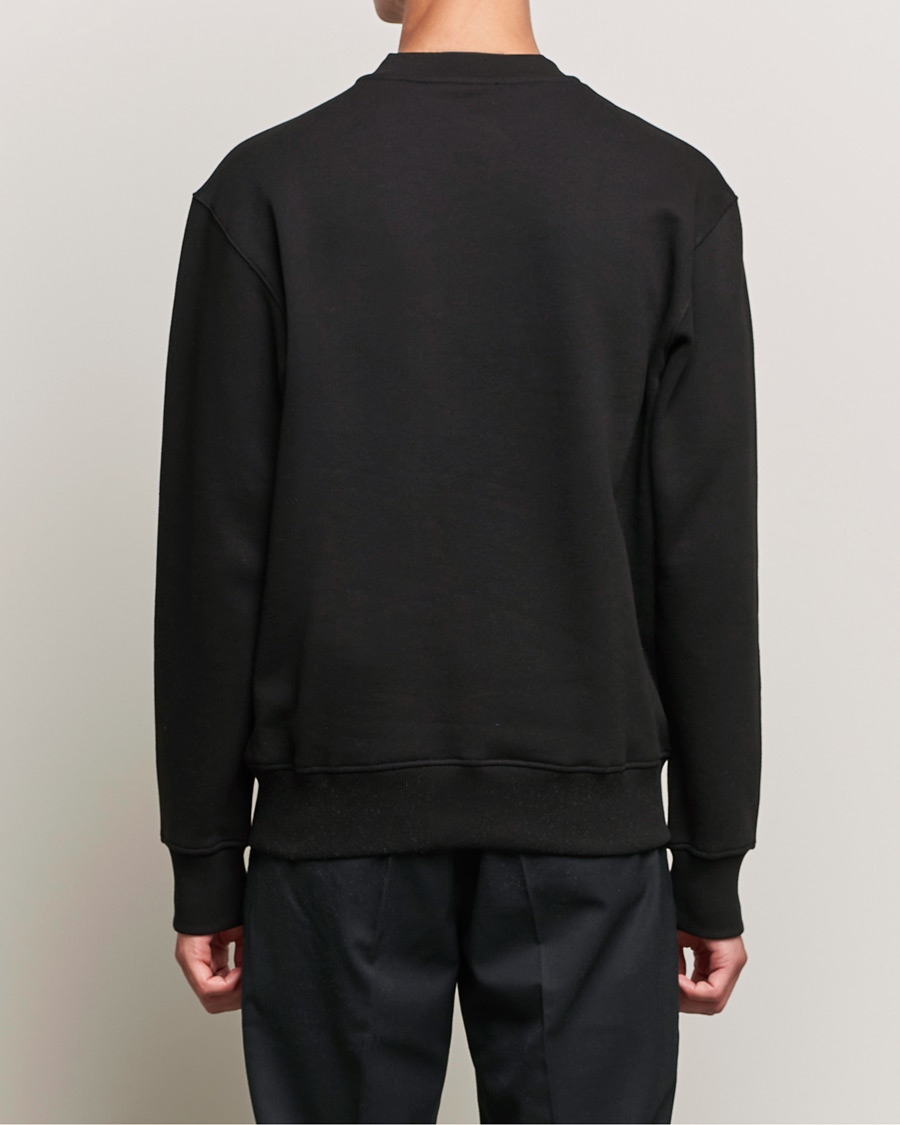 Herre | Trøjer | Versace Jeans Couture | Big V Emblem Sweatshirt Black