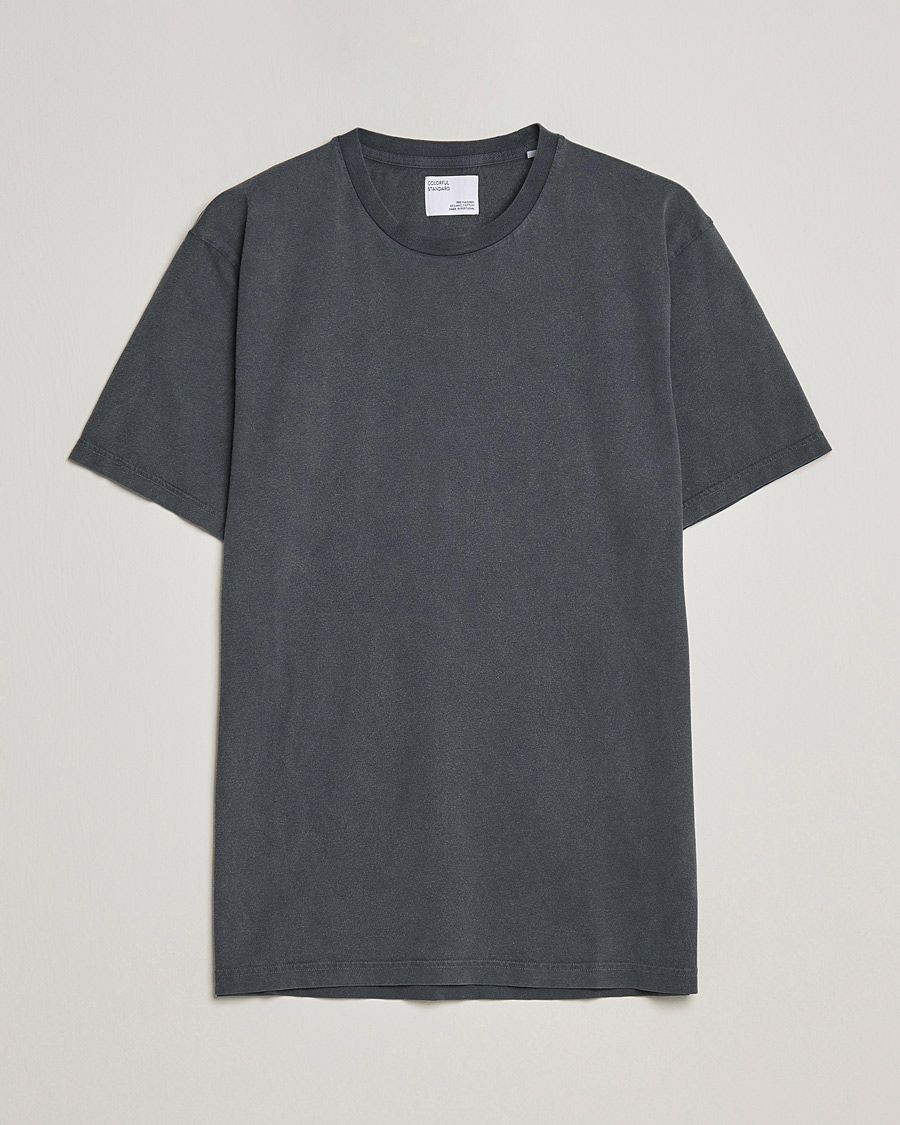 Herre | T-Shirts | Colorful Standard | Classic Organic T-Shirt Faded Black