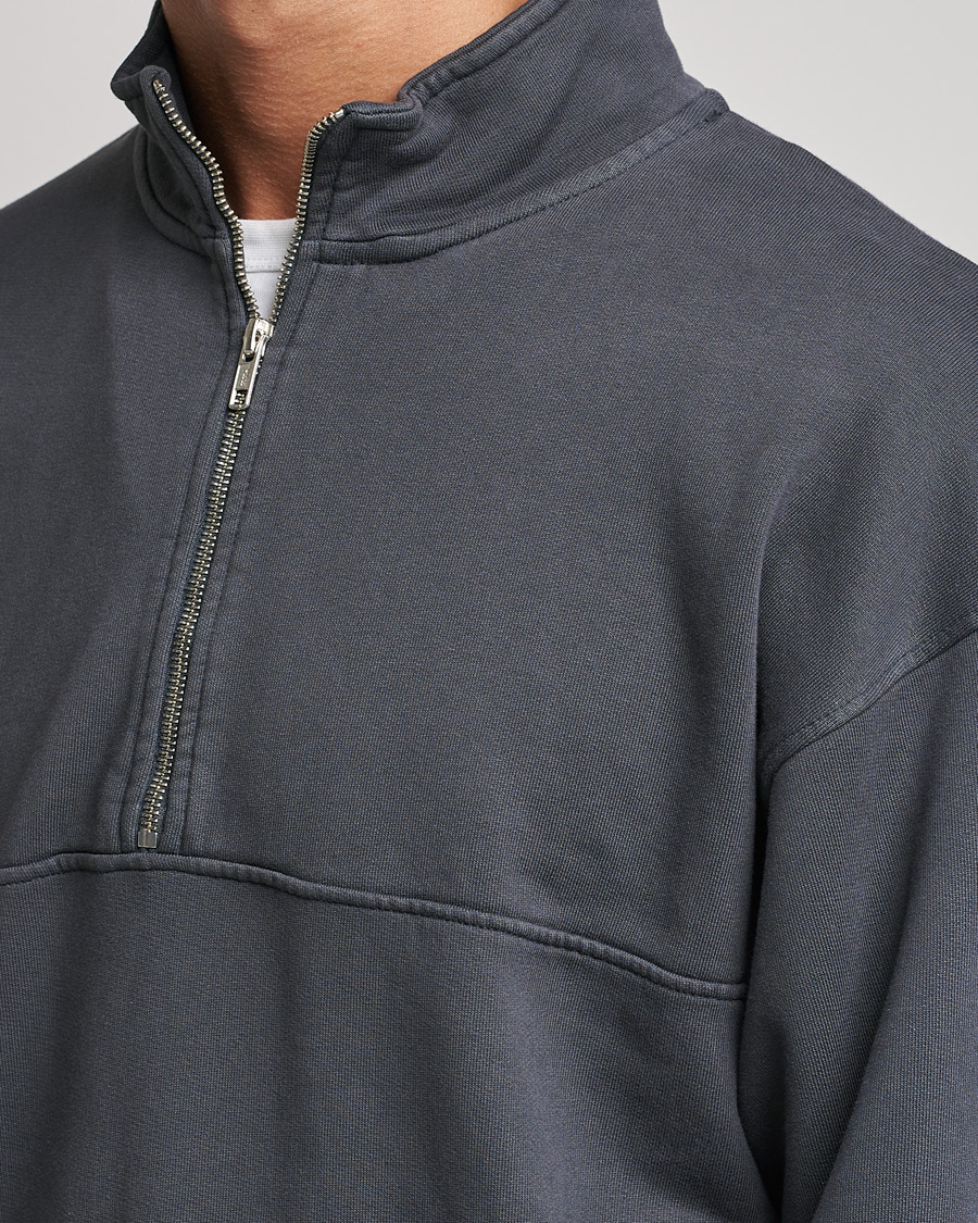 Herre | Trøjer | Colorful Standard | Classic Organic Half-Zip Lava Grey