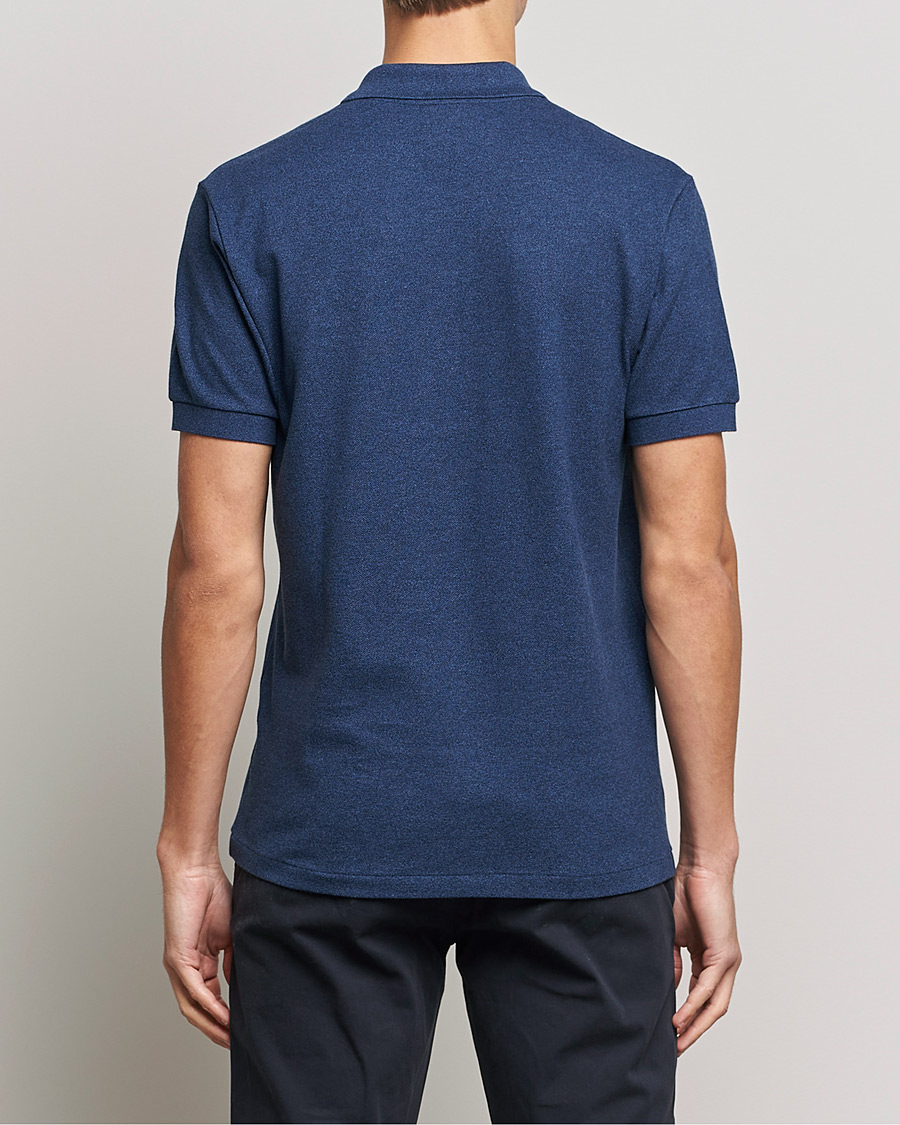 Herre | Polotrøjer | Lacoste | Original Polo Melange Piké Dark Indigo Blue