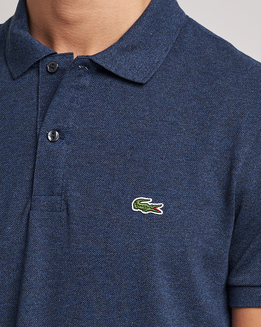Herre | Polotrøjer | Lacoste | Slim Fit Polo Piké Dark Indigo Blue