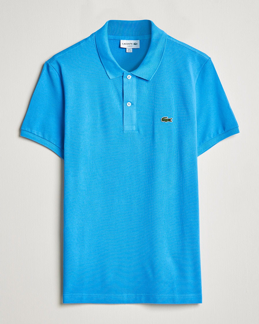 Herre | Polotrøjer | Lacoste | Slim Fit Polo Piké Argentine Blue