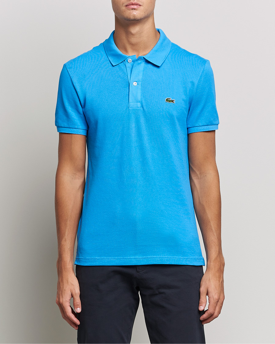 Herre | Polotrøjer | Lacoste | Slim Fit Polo Piké Argentine Blue