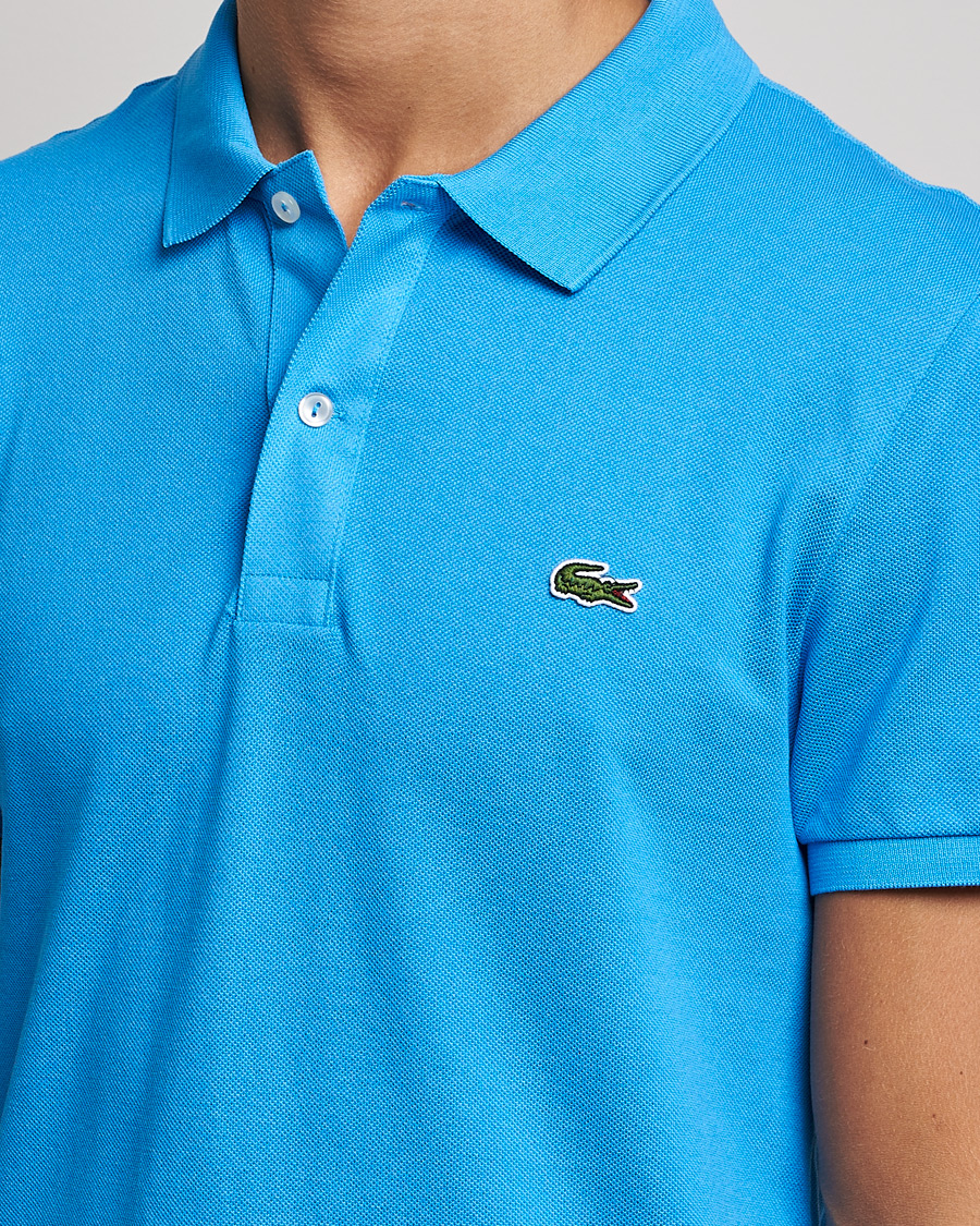 Herre | Polotrøjer | Lacoste | Slim Fit Polo Piké Argentine Blue