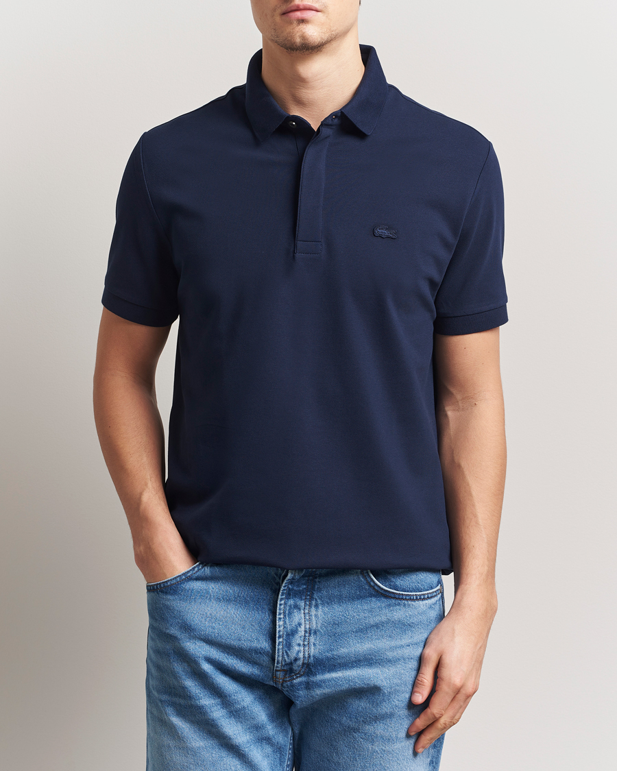 Herre | Polotrøjer | Lacoste | Paris Polo Piké Navy Blue