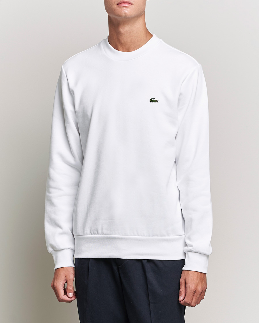Herre | Sweatshirts | Lacoste | Crew Neck Sweatshirt White