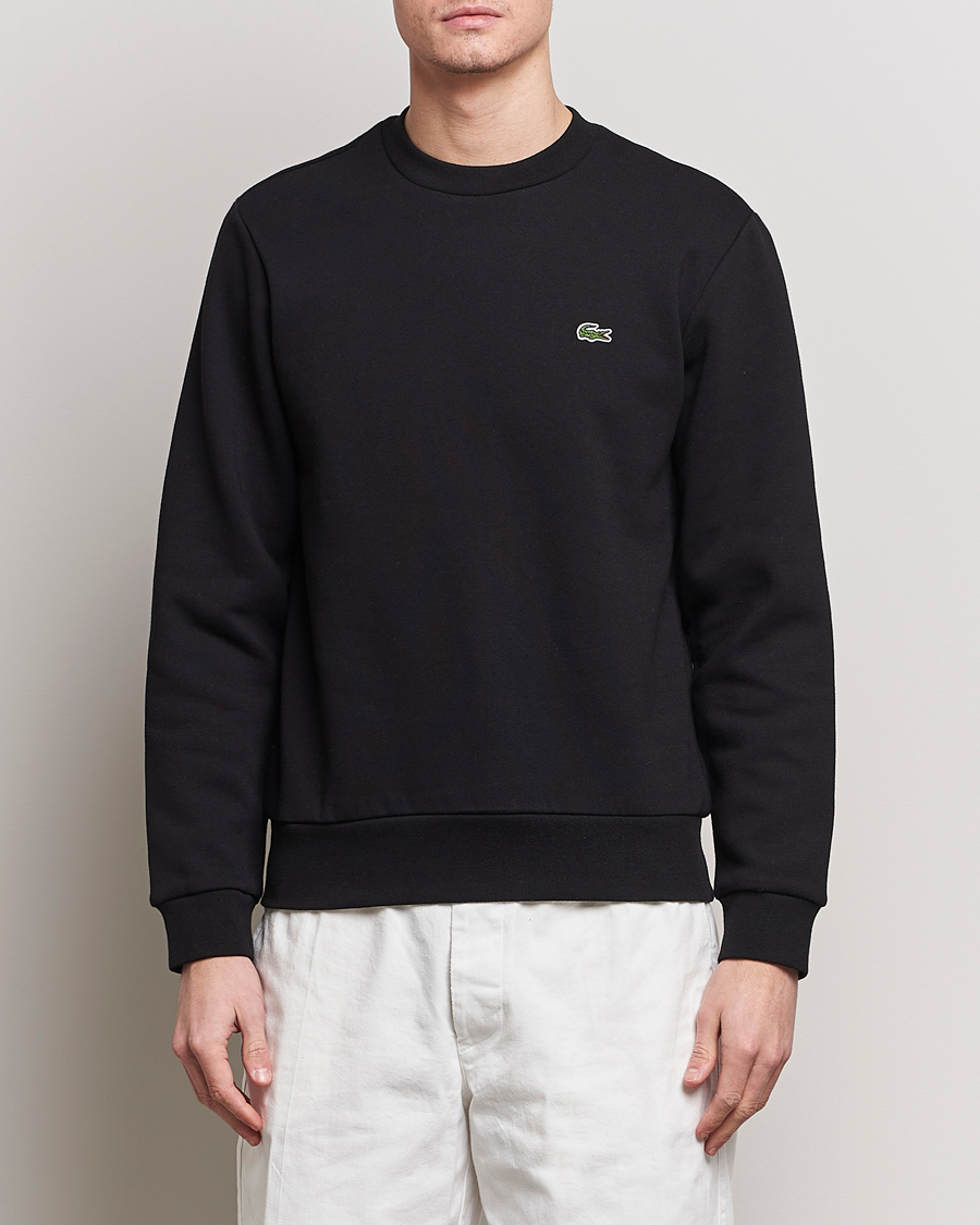 Herre | Sweatshirts | Lacoste | Crew Neck Sweatshirt Black