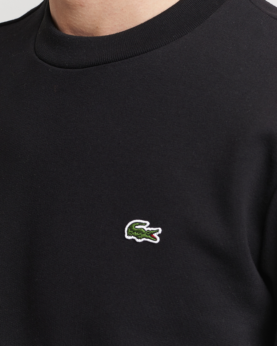 Herre | Trøjer | Lacoste | Crew Neck Sweatshirt Black