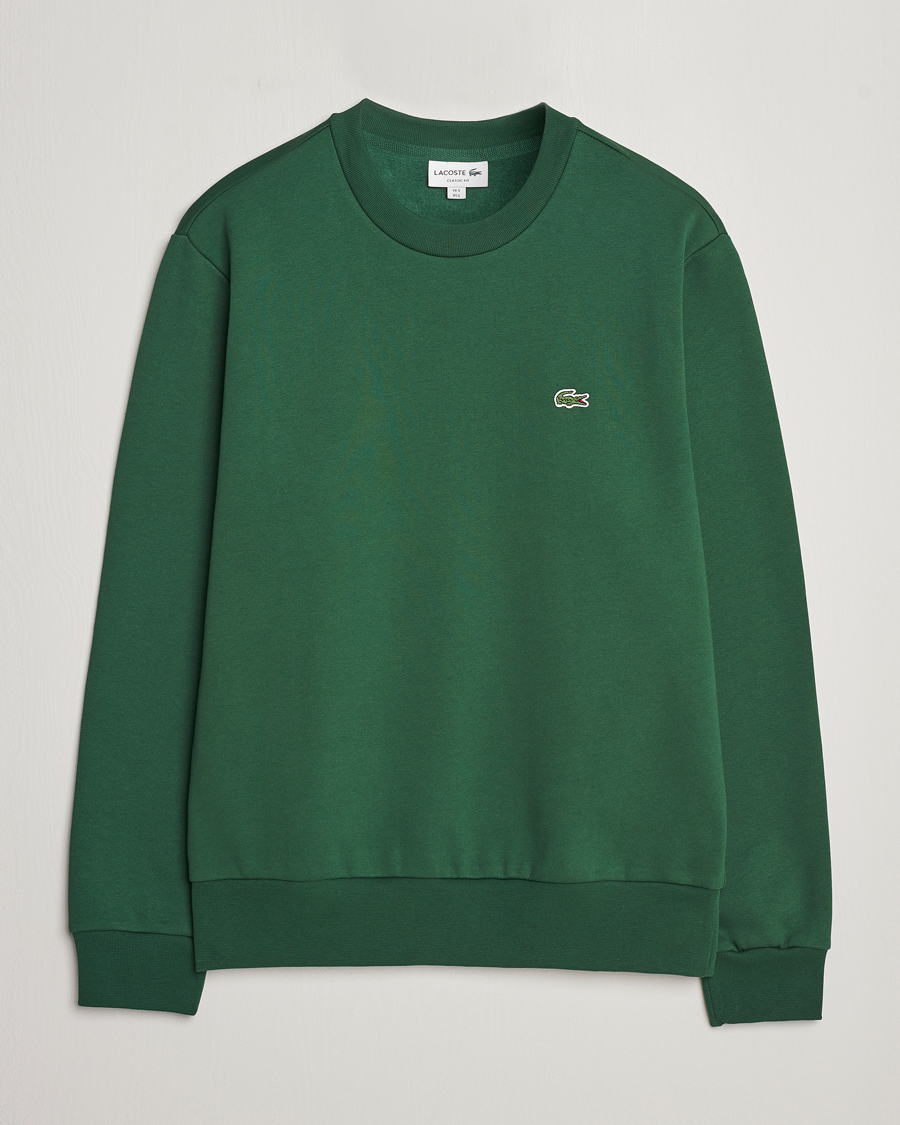 Herre | Trøjer | Lacoste | Crew Neck Sweatshirt Green