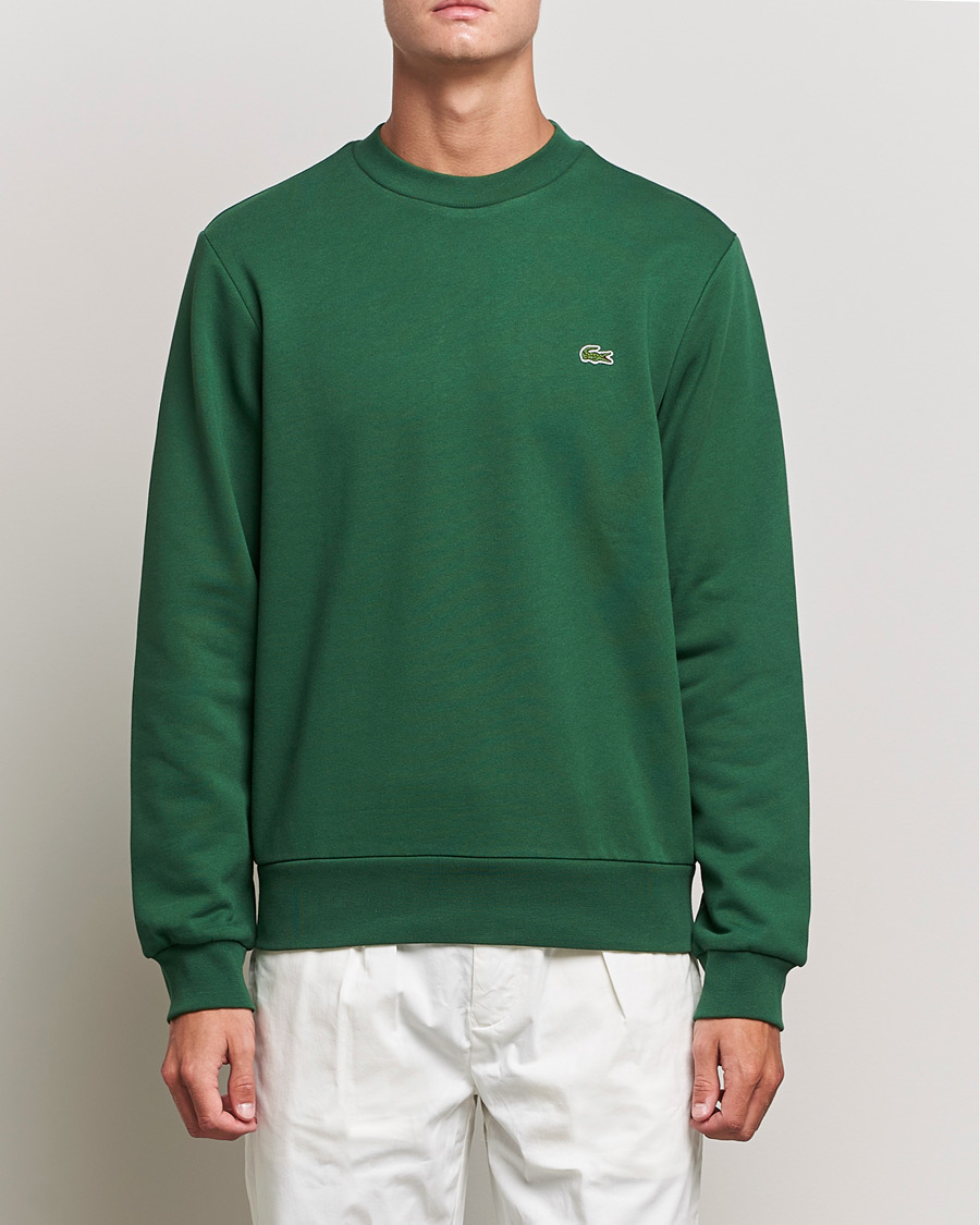 Herre | Trøjer | Lacoste | Crew Neck Sweatshirt Green