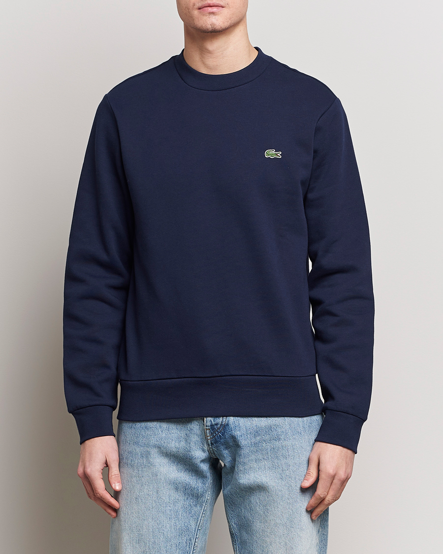 Herre | Sweatshirts | Lacoste | Crew Neck Sweatshirt Navy