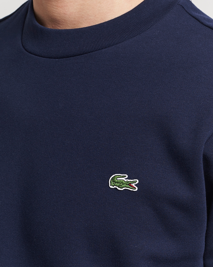 Herre | Trøjer | Lacoste | Crew Neck Sweatshirt Navy Blue