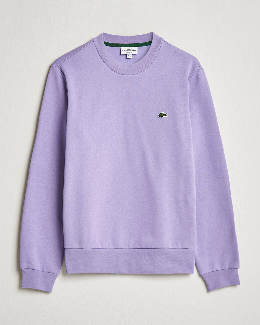 Herre | Trøjer | Lacoste | Crew Neck Sweatshirt Neva Purple