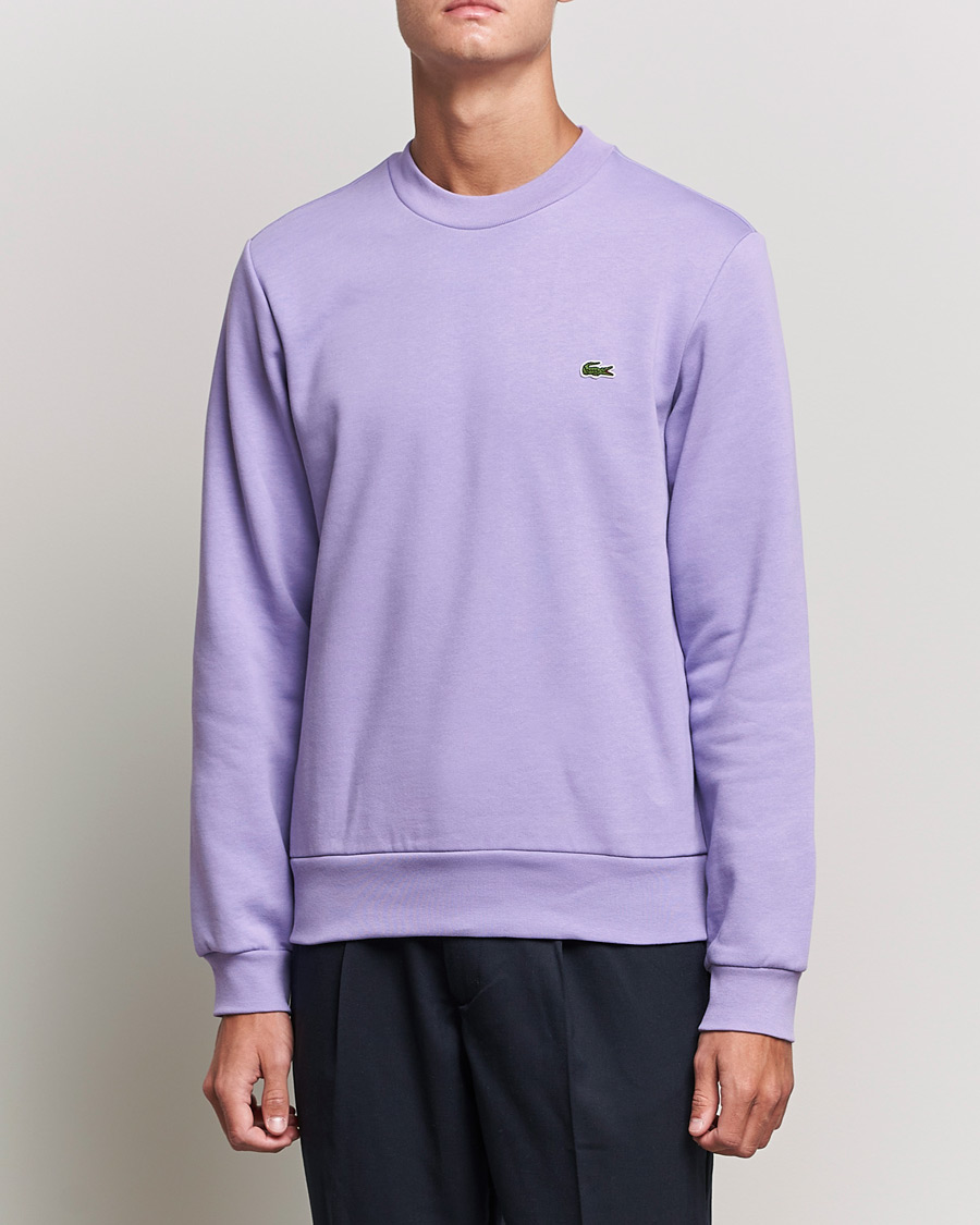 Herre | Trøjer | Lacoste | Crew Neck Sweatshirt Neva Purple