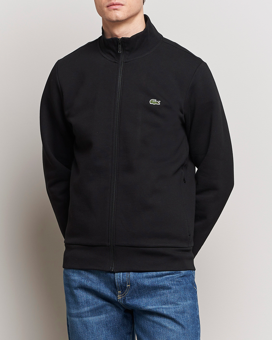Herre | Full-zip | Lacoste | Full Zip Sweater Black