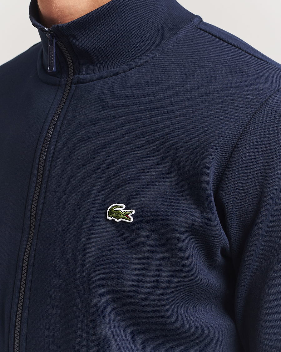 Herre | Trøjer | Lacoste | Full Zip Sweater Navy