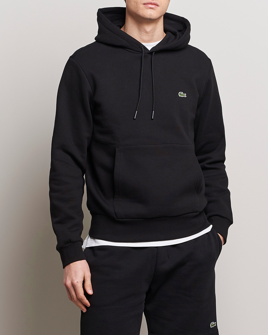 genvinde notifikation efterfølger Lacoste Hoodie Black - CareOfCarl.dk