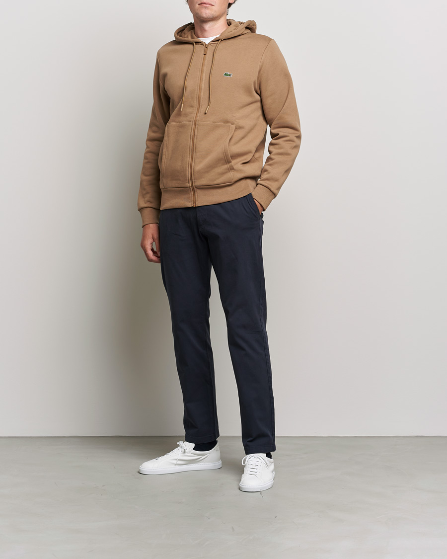 Herre | Trøjer | Lacoste | Full Zip Hood Leafy
