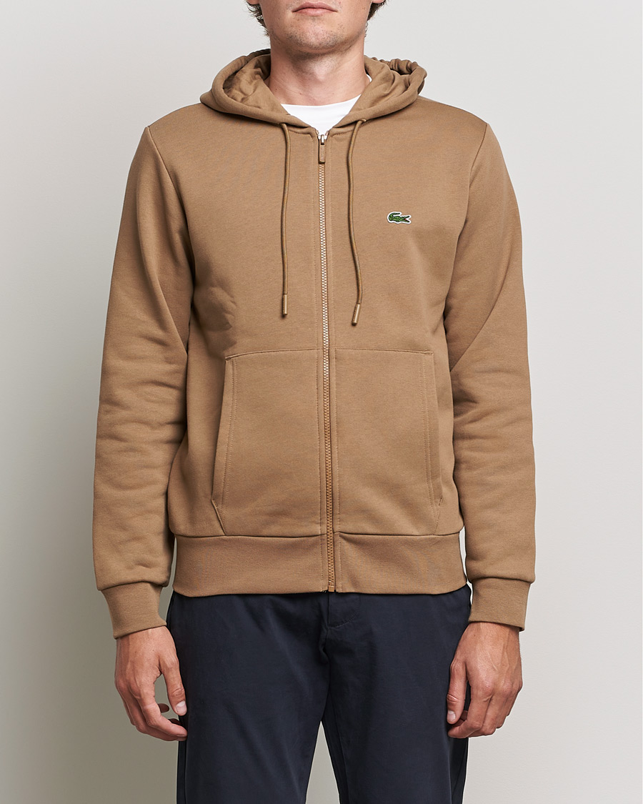 Herre | Trøjer | Lacoste | Full Zip Hood Leafy