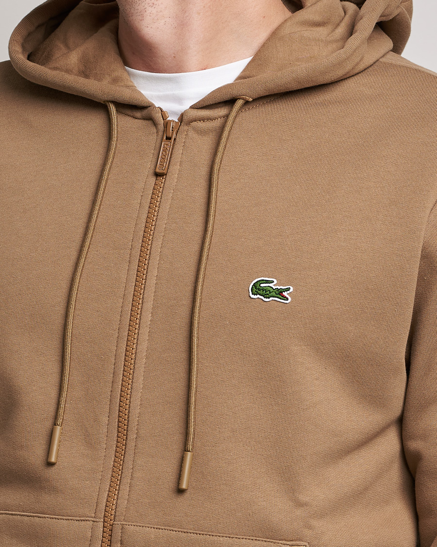 Herre | Trøjer | Lacoste | Full Zip Hood Leafy