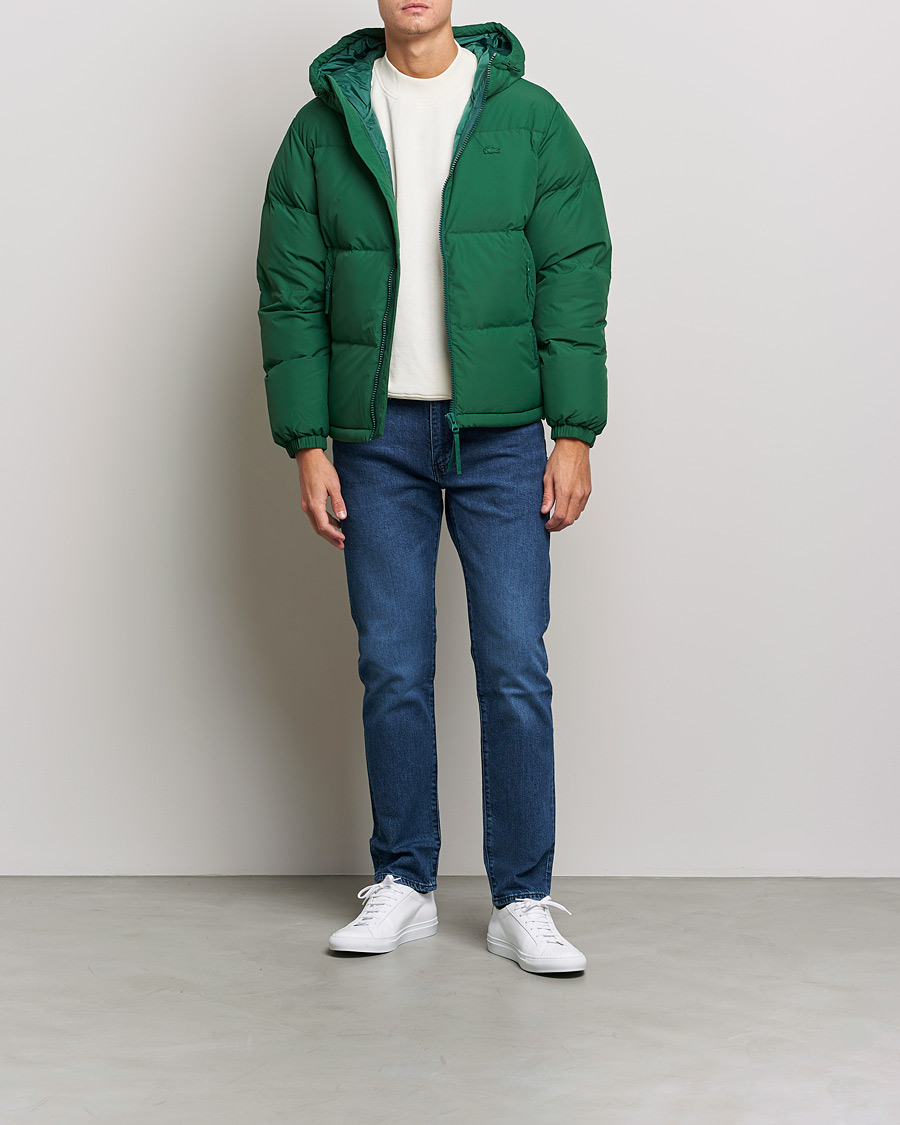 Herre | Jakker | Lacoste | Hooded Lightweight Jacket Green
