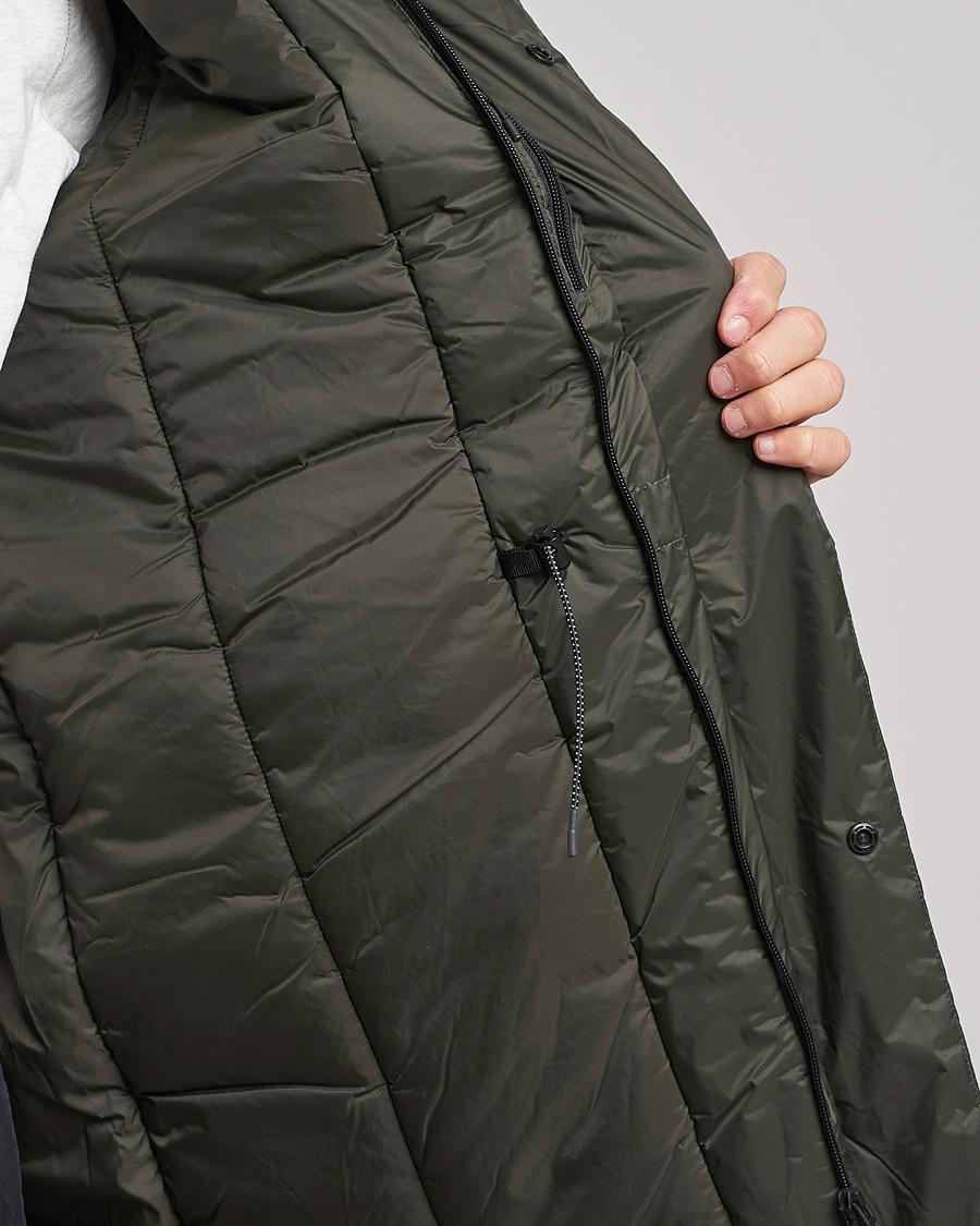 Herre | Jakker | RAINS | Alpine Nylon Parka Green