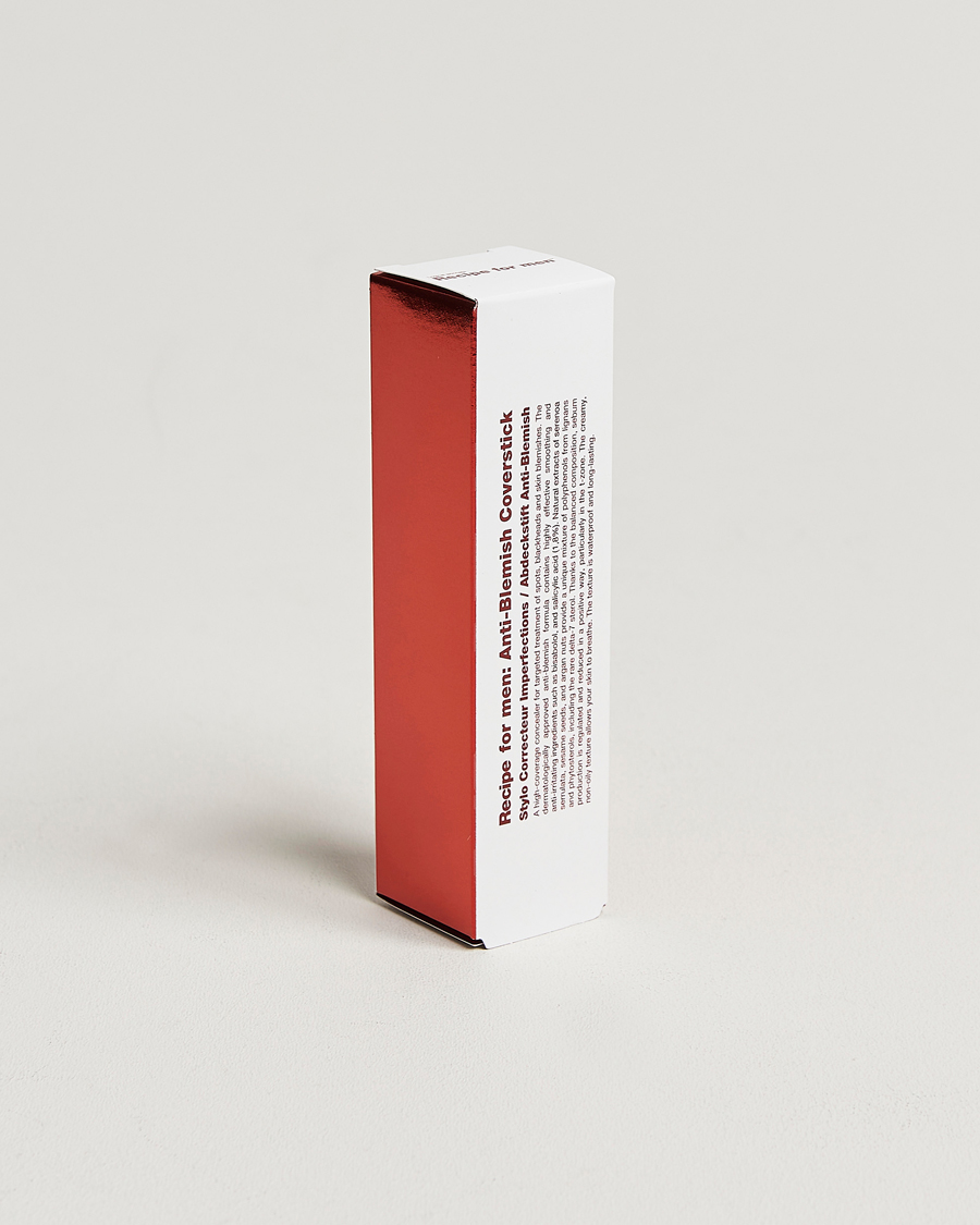 Herre | Recipe for men Anti-Blemish Coverstick 2,5ml | Recipe for men | Anti-Blemish Coverstick 2,5ml