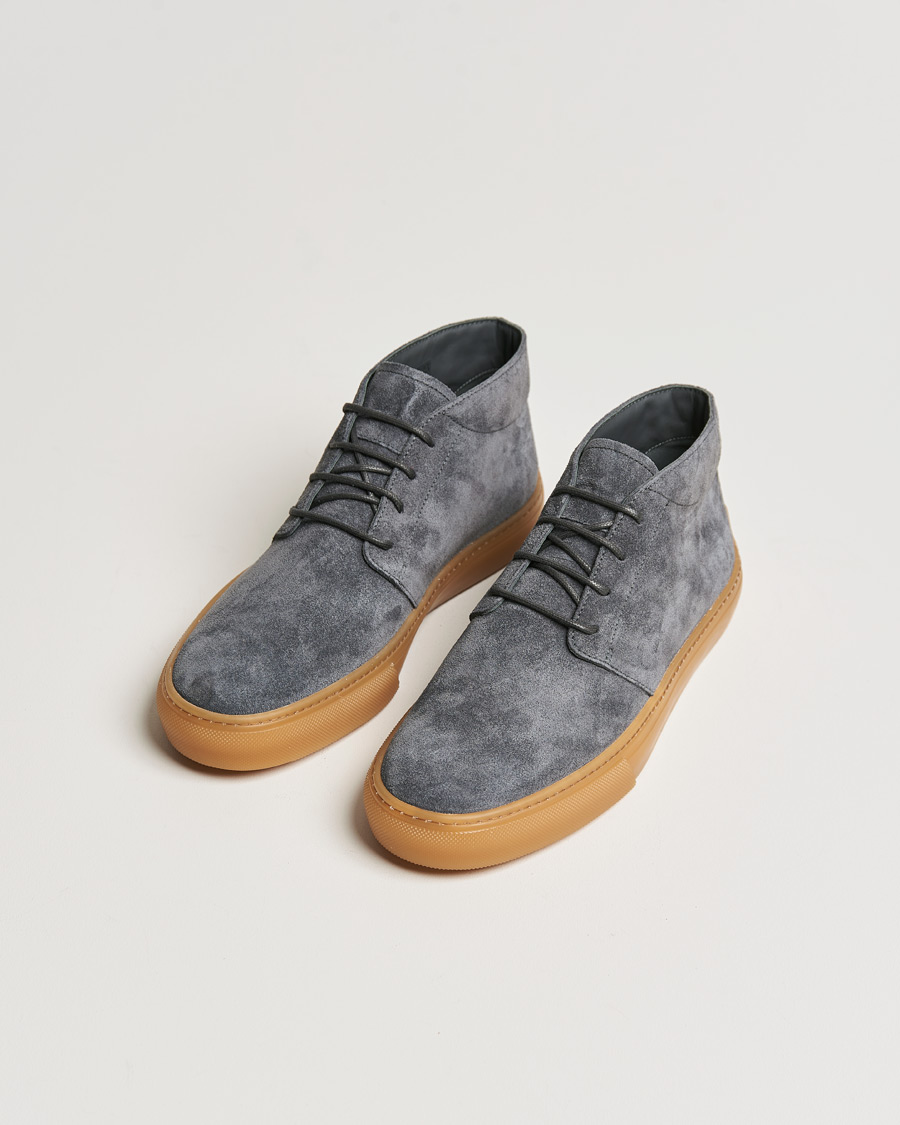 Herre | Tod's Casetta Chukka Boots Dark Grey Suede | Tod's | Casetta Chukka Boots Dark Grey Suede