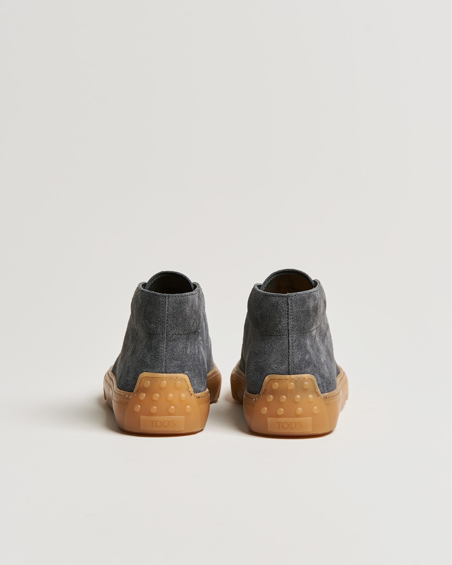 Herre | Tod's Casetta Chukka Boots Dark Grey Suede | Tod's | Casetta Chukka Boots Dark Grey Suede