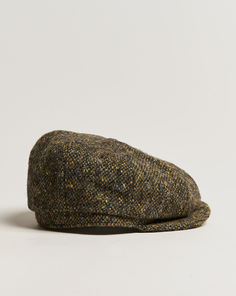 Herre | Lock & Co Hatters Tremelo Wool Cap Green | Lock & Co Hatters | Tremelo Wool Cap Green