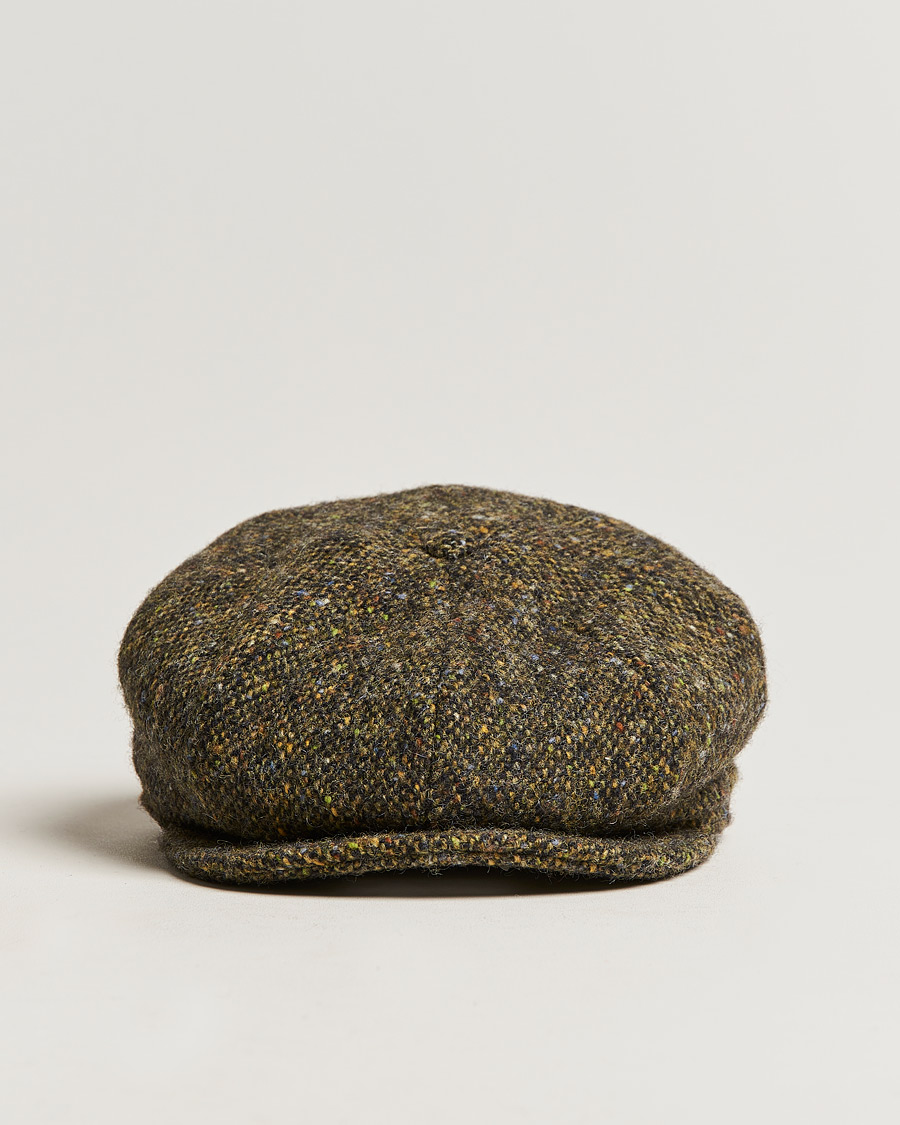 Herre | Lock & Co Hatters Tremelo Wool Cap Green | Lock & Co Hatters | Tremelo Wool Cap Green