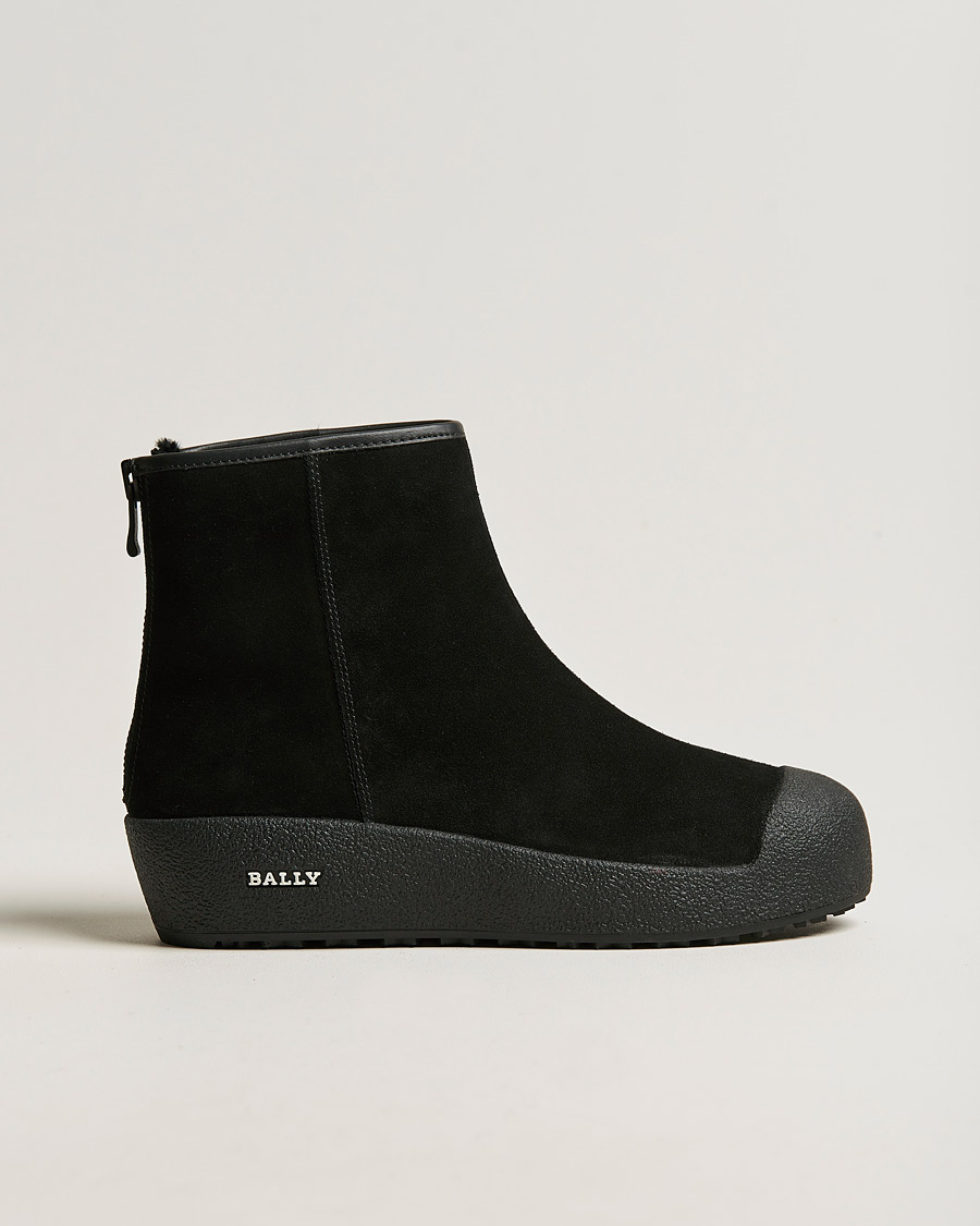 Herre | Bally Guard II M Curling Boot Black | Bally | Guard II M Curling Boot Black