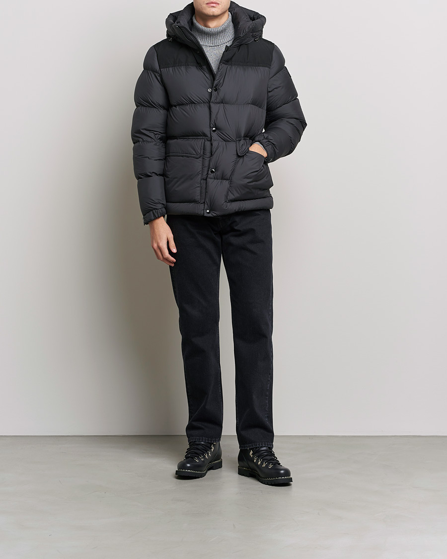 Herre | Jakker | Woolrich | Microfiber Sierra Padded Jacket Black