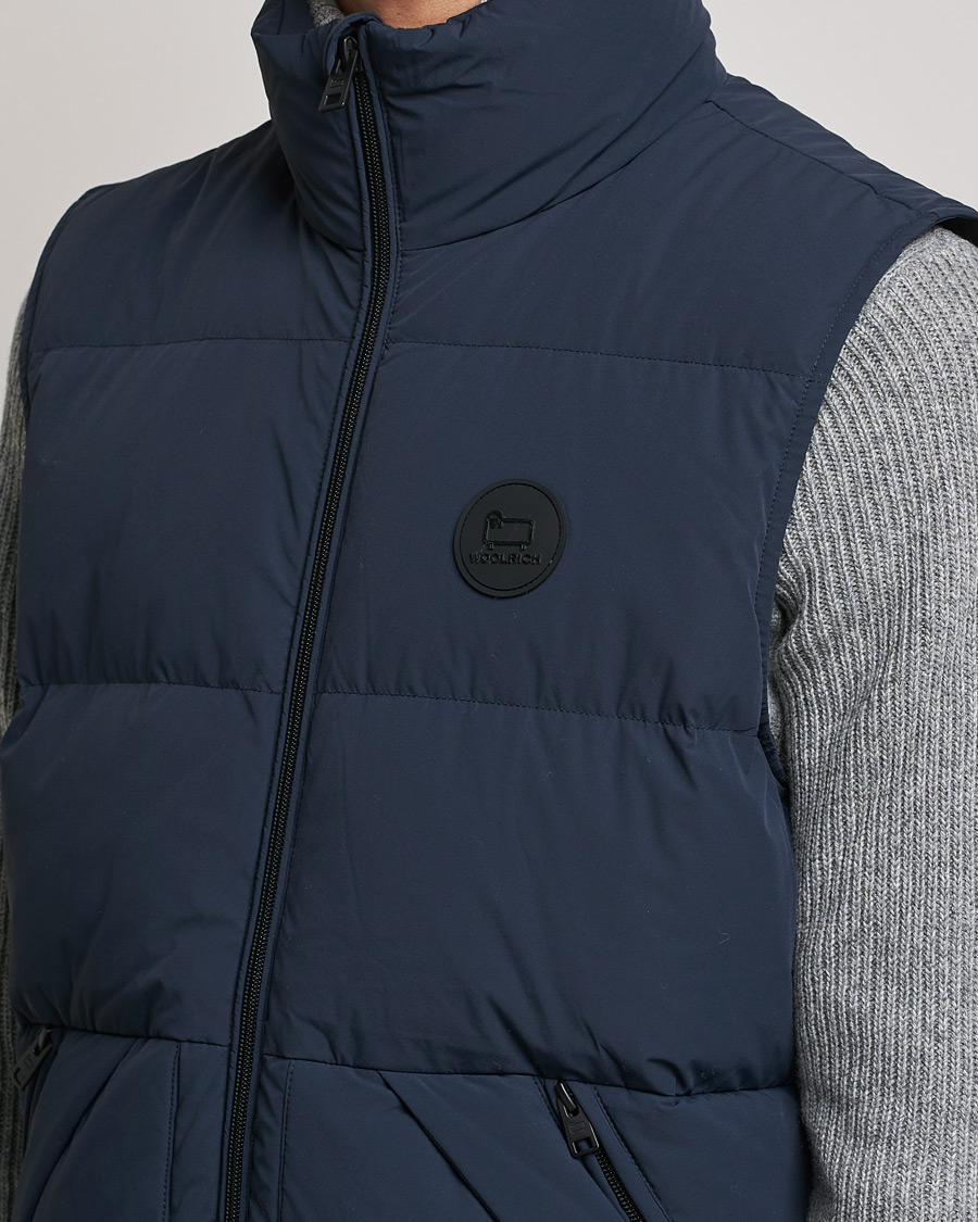 Herre | Jakker | Woolrich | Sierra Supreme Vest Melton Blue