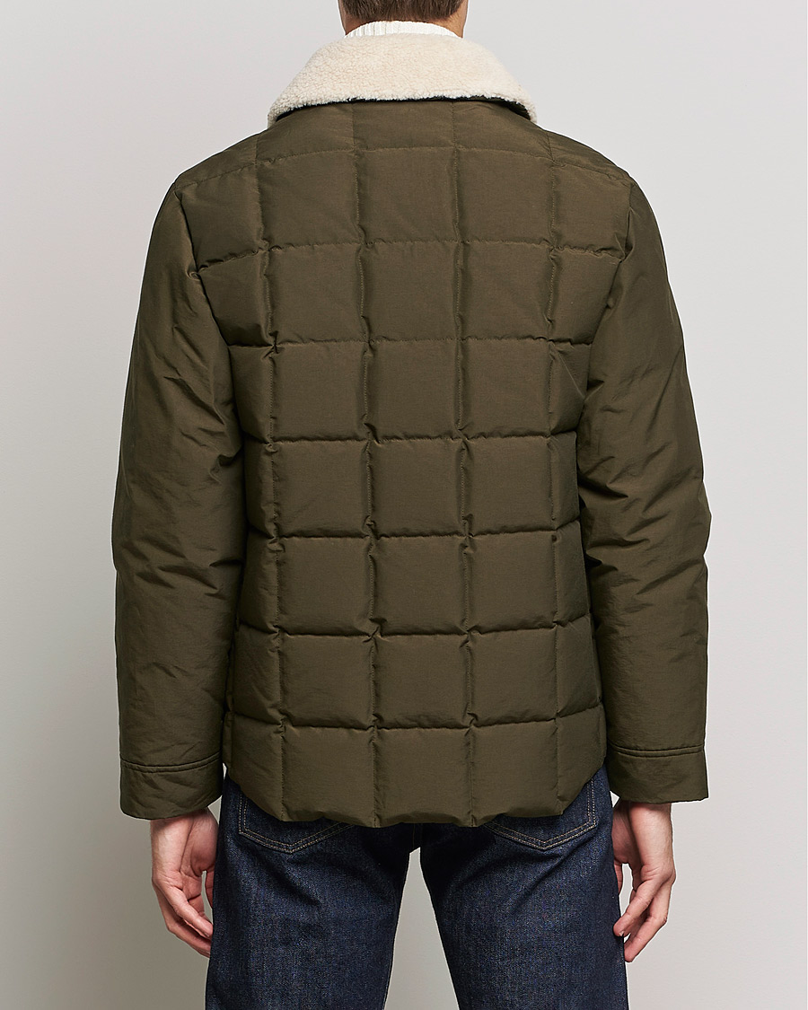 Herre | Jakker | Woolrich | Duster Blizzard Jacket Dark Green