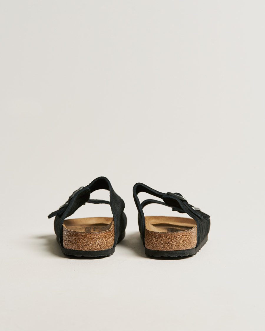 Herre | Sandaler & Hjemmesko | BIRKENSTOCK | Arizona Classic Footbed Desert Black Nubuck