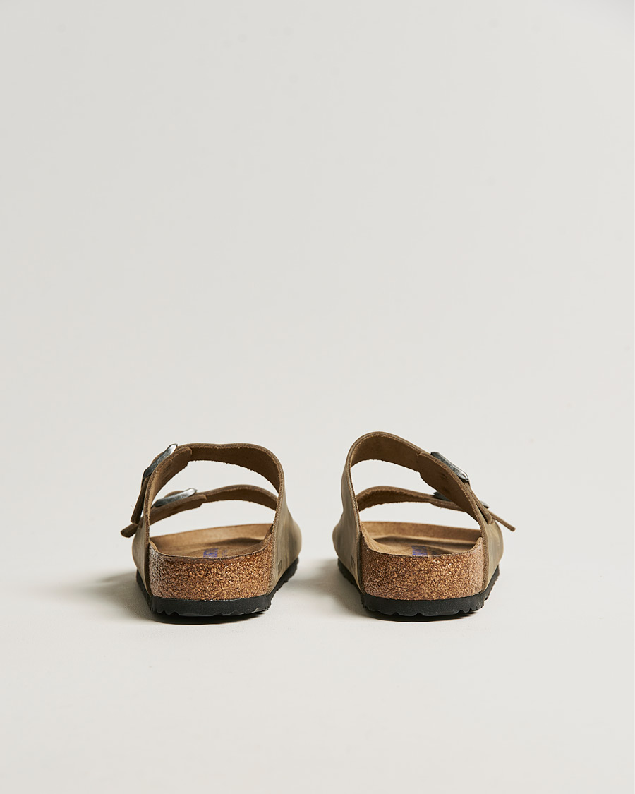 Herre | Sandaler & Hjemmesko | BIRKENSTOCK | Arizona Soft Footbed Faded Khaki Oiled Leather