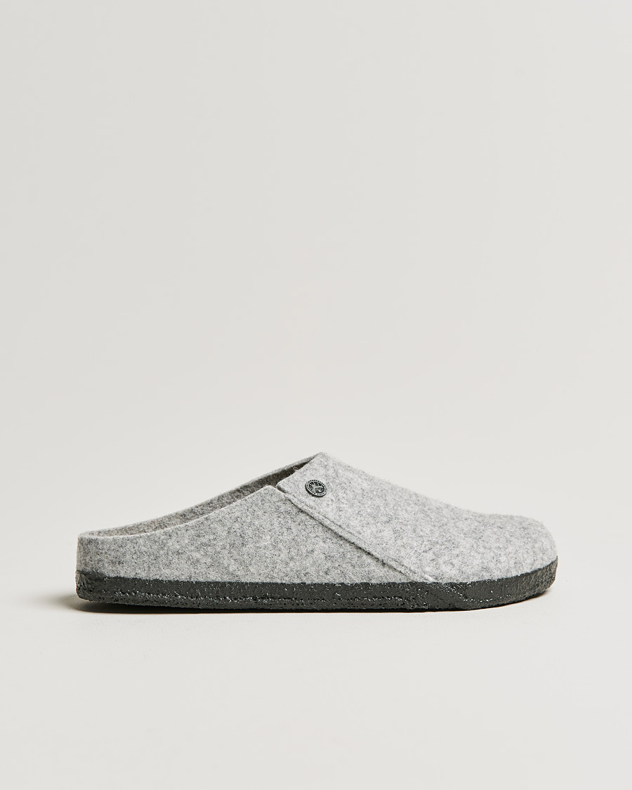 arbejde tyfon Reservere BIRKENSTOCK Zermatt Wool Felt Light Grey - CareOfCarl.dk