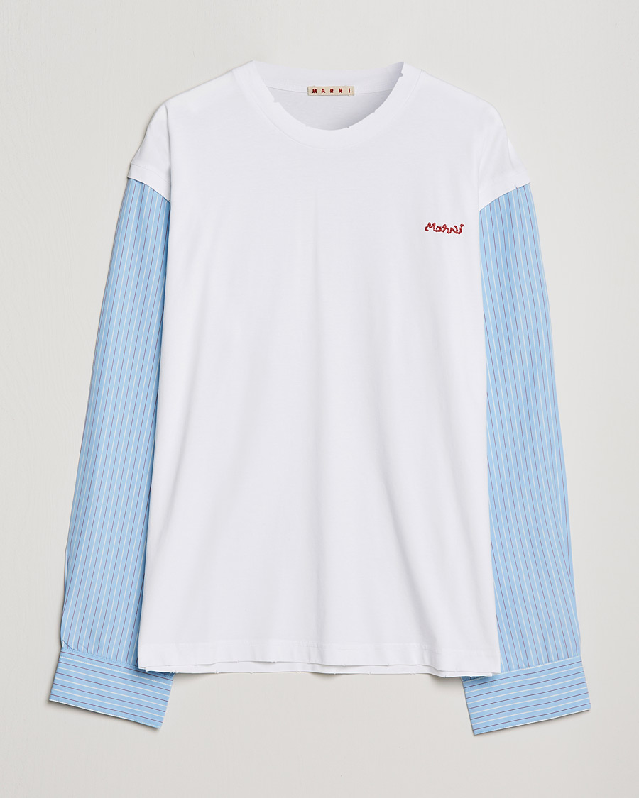 Herre | T-Shirts | Marni | Shirt Sleeve T-Shirt White