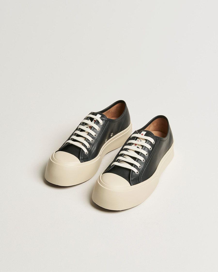 Herre | Marni Pablo Leather Sneaker Black Calf | Marni | Pablo Leather Sneaker Black Calf