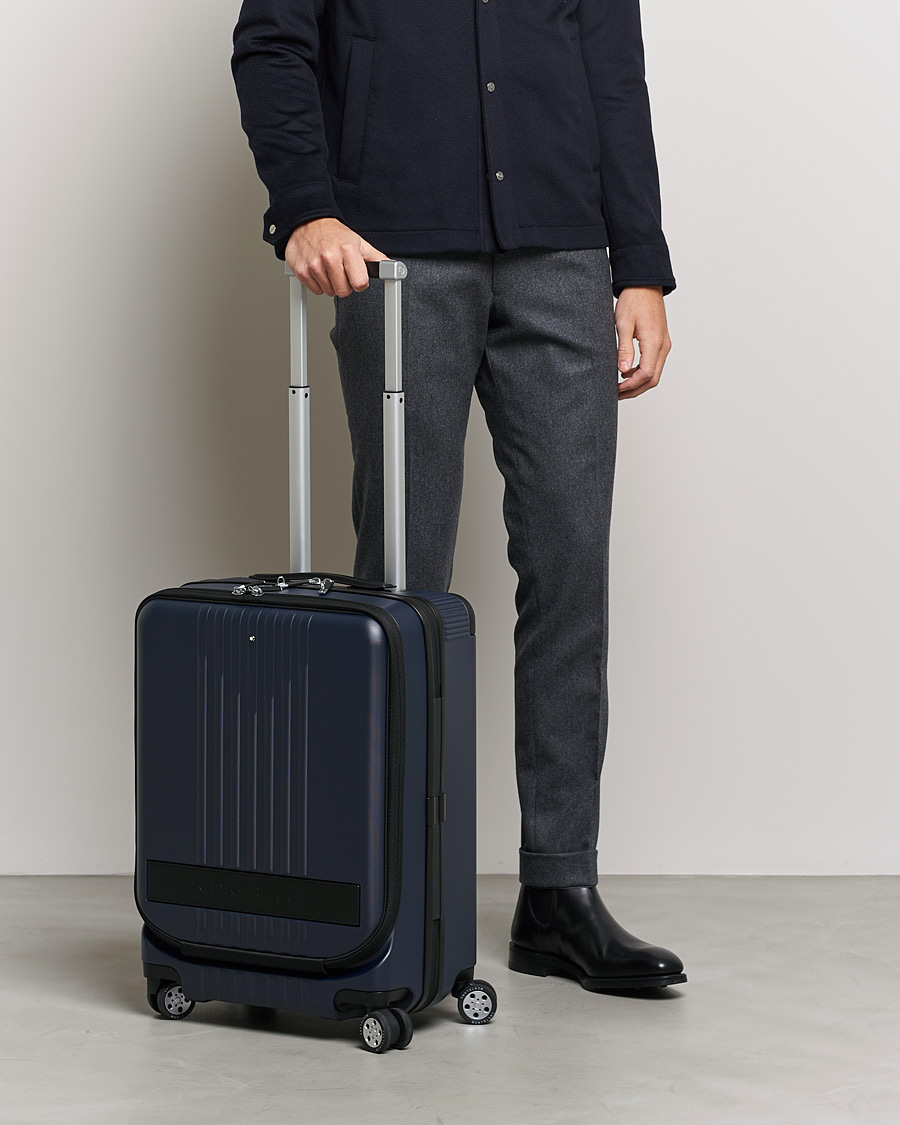 Herre | Gaver til særlige lejligheder | Montblanc | Trolley Cabin w. Pocket 4 Wheels Blue