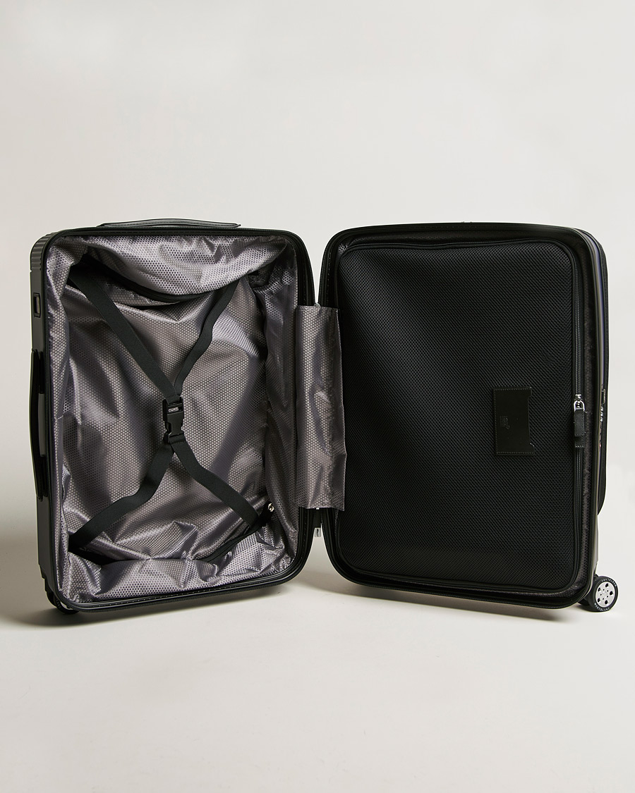 Herre | Tasker | Montblanc | Trolley Cabin w. Pocket 4 Wheels Blue