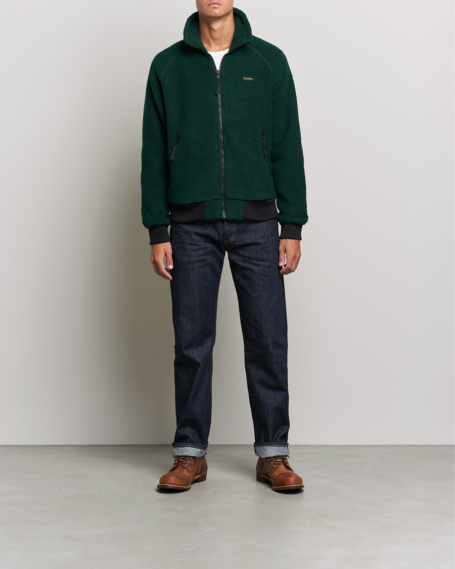 Herre | Trøjer | Filson | Sherpa Fleece Jacket Fir