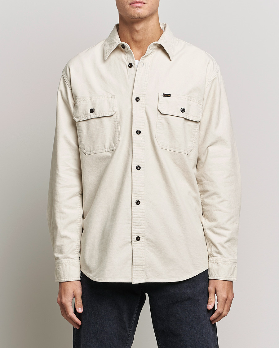 Herre | Skjorter | Filson | Field Flannel Shirt Natural